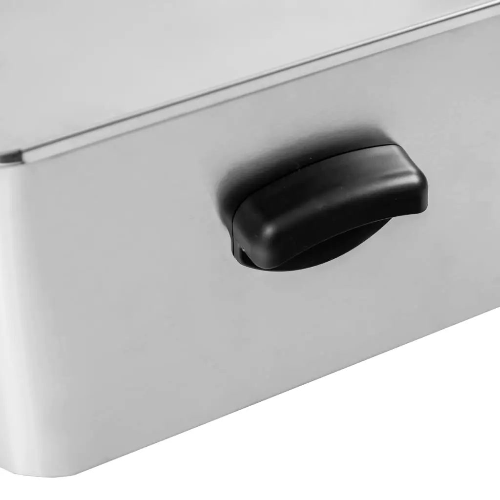 Friteuza dubla 2x6L, 2x2.5kW, cu capac [8]
