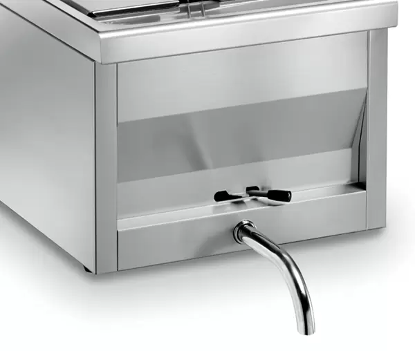 Friteuza electrica 12 litri cu robinet, 9 kW, 400V, MFR12R [3]