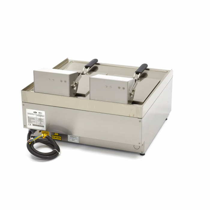 Friteuza electrica 2x10L, 6 kW, 400V [3]