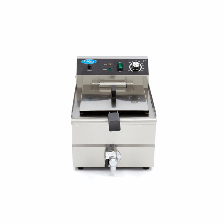 Friteuza electrica cu robinet 16L, 3000W, 230V [4]