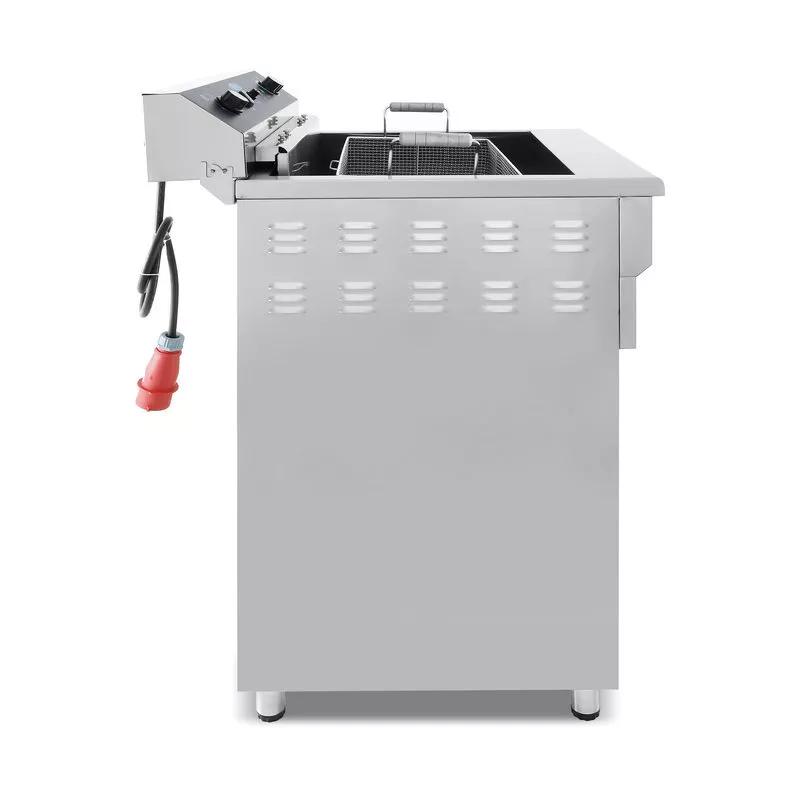 Friteuza electrica cu suport tip dulap si robinet 45L, 7,5 kW, 400V [2]