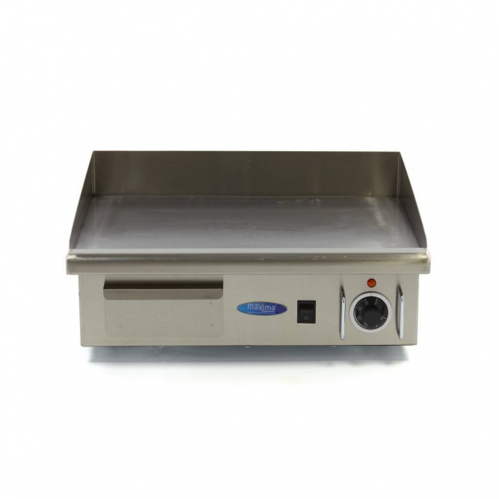 Gratar Fry-top electric neted din inox, 550×365 mm, 3 kW, 230V [2]
