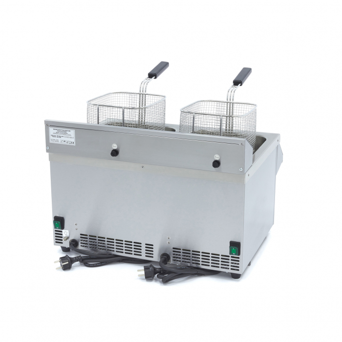 Friteuza inductie 8+8 litri cu robinet, 230V, 2x3,5 kW [5]