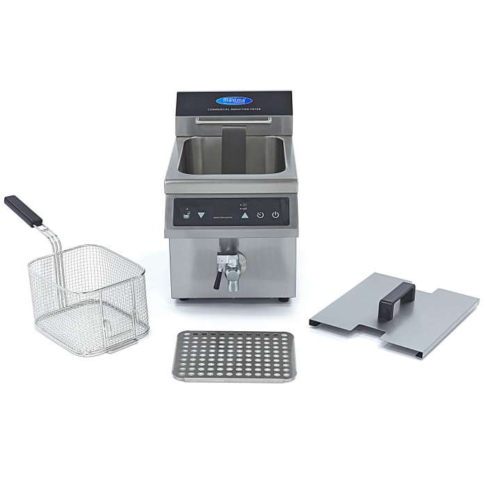 Friteuza inductie 8 litri cu robinet, 230V, 3,5 kW [5]