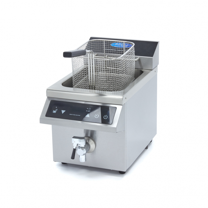 Friteuza inductie 8 litri cu robinet, 230V, 3,5 kW [8]