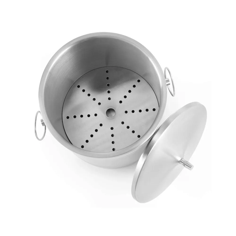 Galeata de gheata dublu perete din inox, 5 litri, cu capac [3]