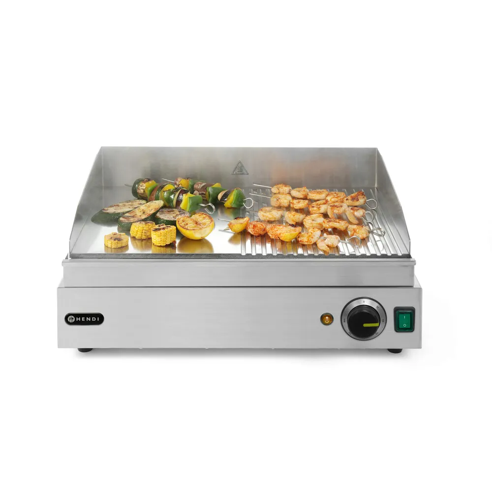 Gratar electric Profi Line, 1/2 neted 1/2 striat, 2400W [6]