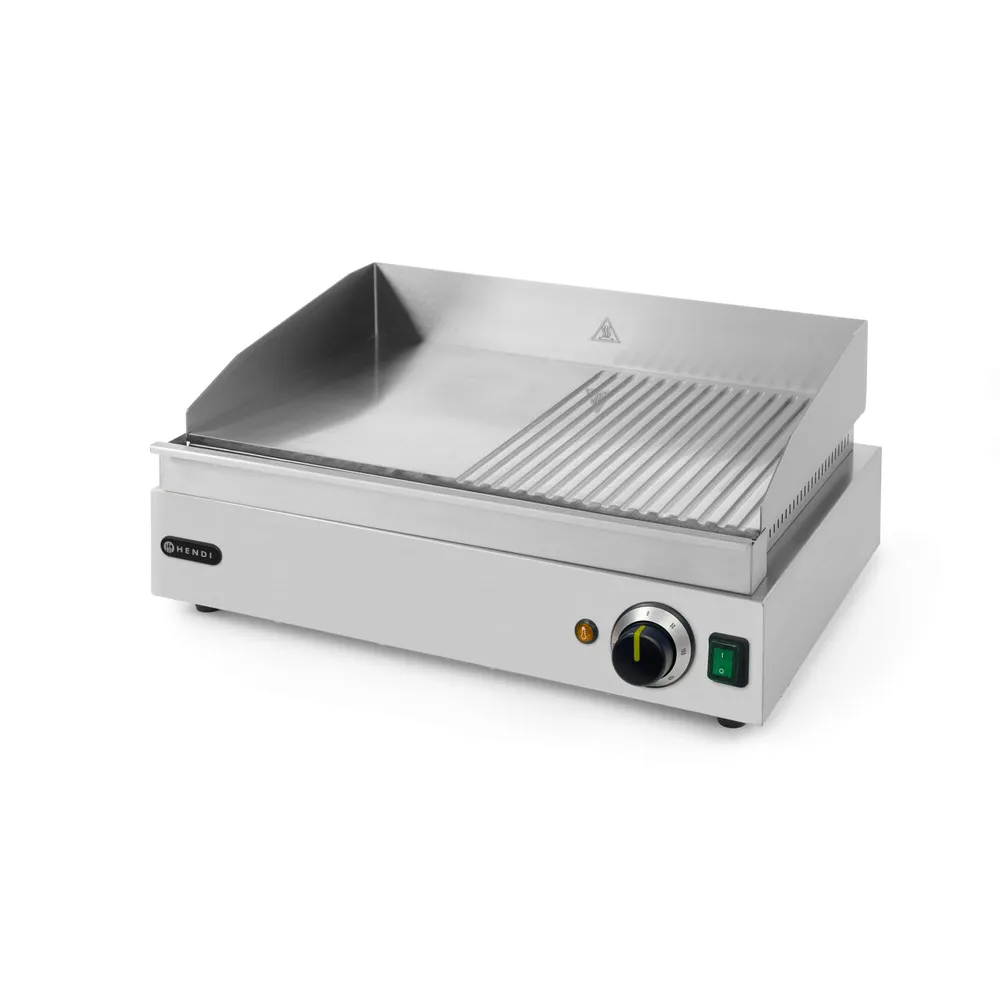 Gratar electric Profi Line, 1/2 neted 1/2 striat, 2400W [1]