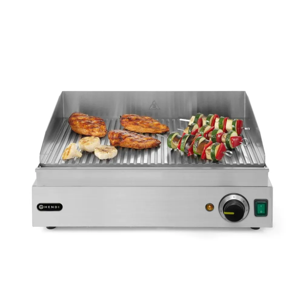 Gratar electric Profi Line striat 550x420 mm, 2400W [5]