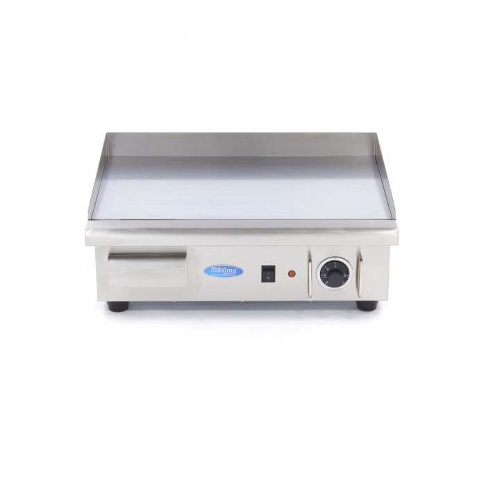 Gratar Fry-top electric cromat cu suprafata neteda, 548x365 mm, 3 kW, 230V [2]