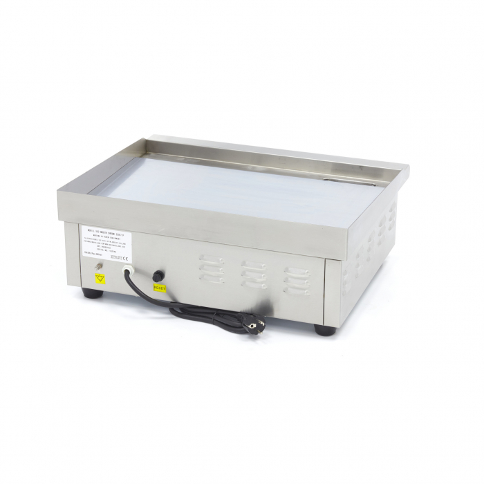 Gratar Fry-top electric cromat cu suprafata neteda, 548x365 mm, 3 kW, 230V [5]