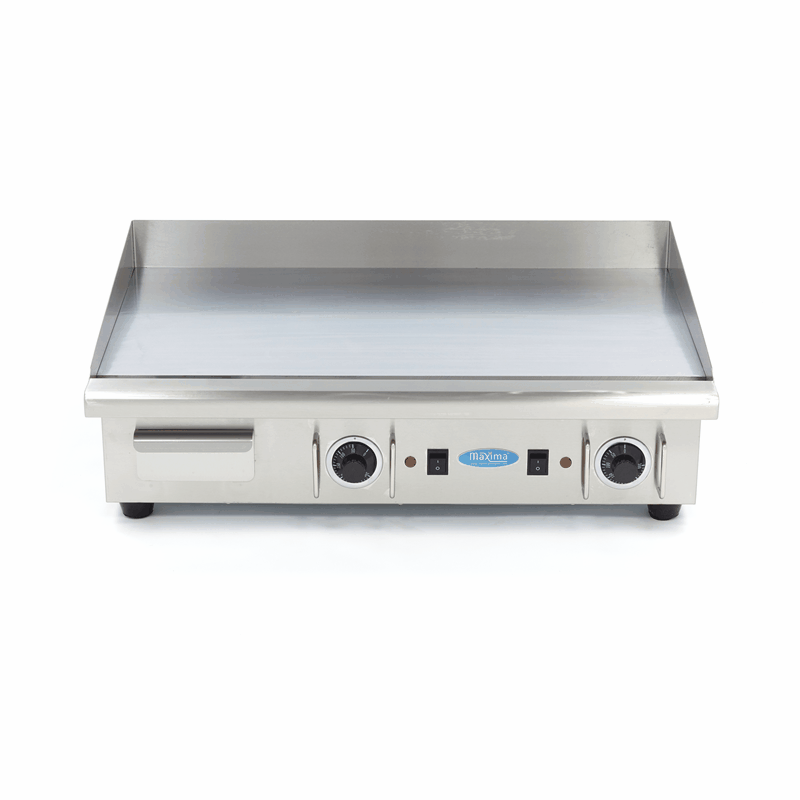 Gratar Fry-top electric cromat cu suprafata neteda, 728x400 mm, 4,4 kW, 400V [4]