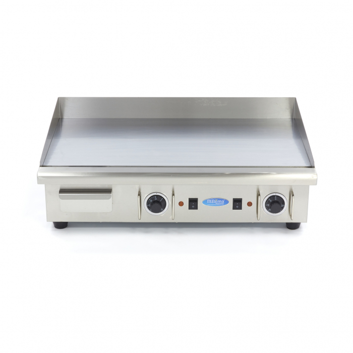 Gratar Fry-top electric cromat cu suprafata neteda, 728x400 mm, 4,4 kW, 400V [2]
