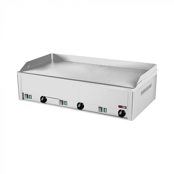 Gratar Fry-top electric cromat neted 480x970 mm, 990x540x220 mm, 9 kW, FTHC90E [4]
