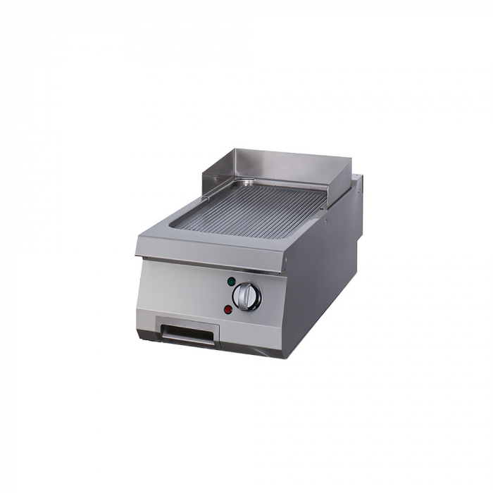 Gratar Fry-top electric, cromat striat de banc, 400x900x280 mm, 6 kW, linia 900 [2]