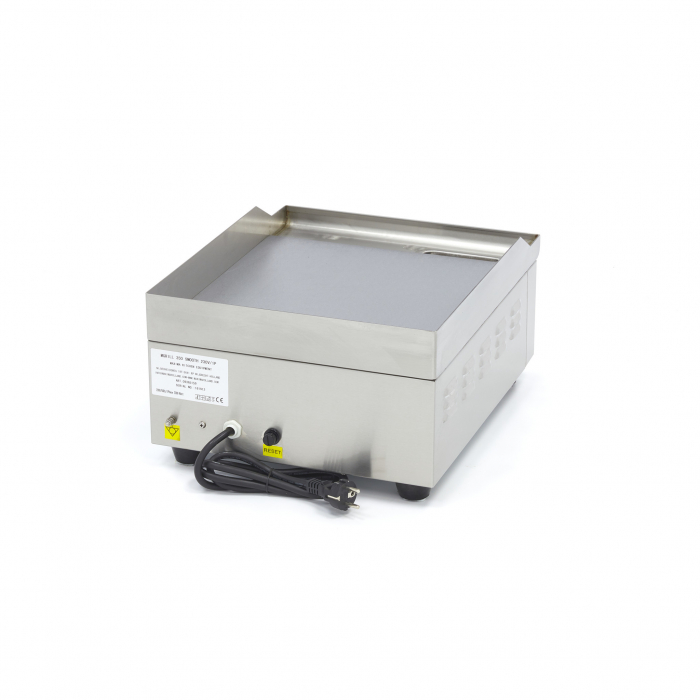 Gratar Fry-top electric neted din inox, 356×385 mm, 2 kW, 230V [5]