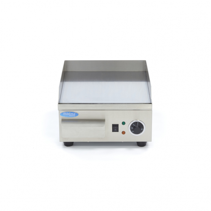 Gratar Fry-top electric cromat cu suprafata neteda, 356x385 mm, 2 kW, 230V [2]