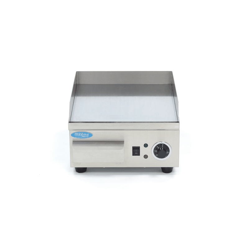 Gratar Fry-top electric cromat cu suprafata neteda, 356x385 mm, 2 kW, 230V [4]