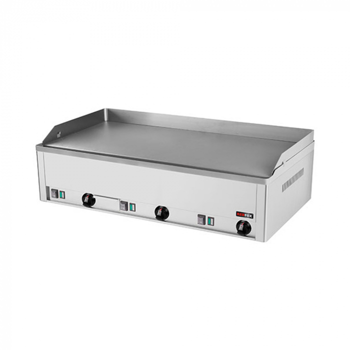 Gratar Fry-top electric neted 480x970 mm, 990x540x220 mm, 9 kW, FTH90E [4]