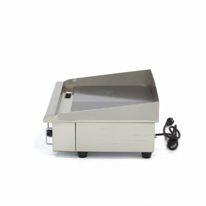 Gratar Fry-top electric mixt din inox, 550×365 mm, 3 kW, 230V [3]