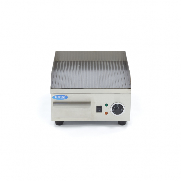 Gratar Fry-top electric striat din inox, 356×385 mm, 2 kW, 230V [2]
