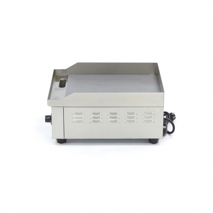 Gratar Fry-top electric striat din inox, 356×385 mm, 2 kW, 230V [3]