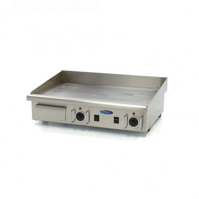 Gratar Fry-top electric neted din inox, 735×415 mm, 4,4 kW, 400V [7]