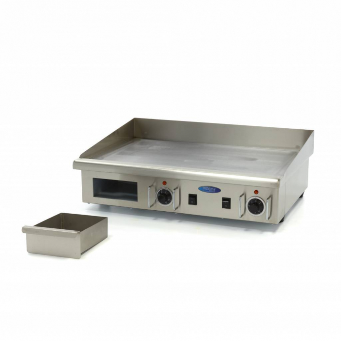 Gratar Fry-top electric neted din inox, 735×415 mm, 4,4 kW, 400V [6]
