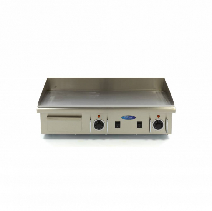 Gratar Fry-top electric neted din inox, 735×415 mm, 4,4 kW, 400V [2]