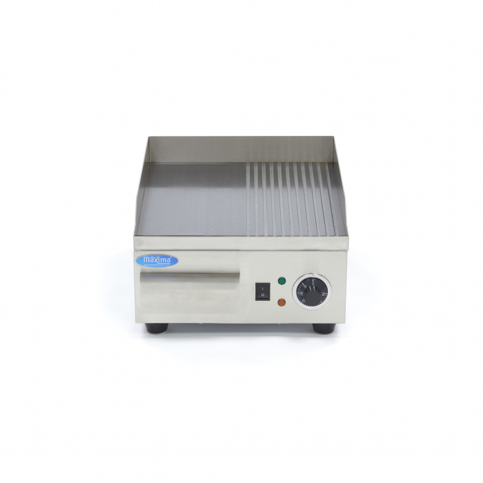 Gratar Fry-top electric mixt din inox, 356×385 mm, 2 kW, 230V [2]