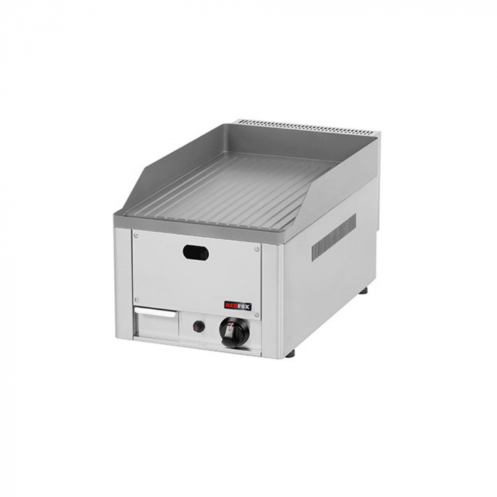 Gratar Fry-top gaz striat 480x320 mm, 330x600x290 mm, 4 kW, FTR30G [4]