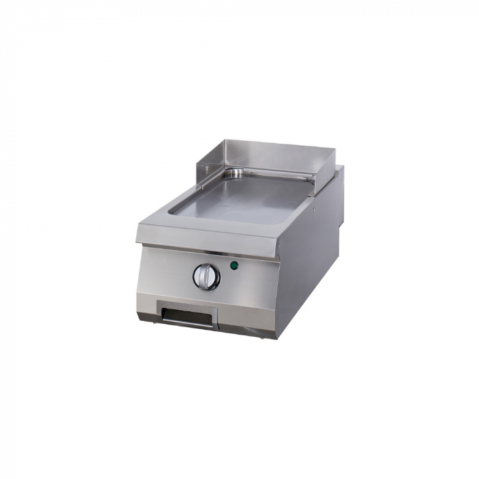 Gratar Fry-top pe gaz cromat neted de banc, 400x900x280 mm, 9 kW, linia 900 [2]