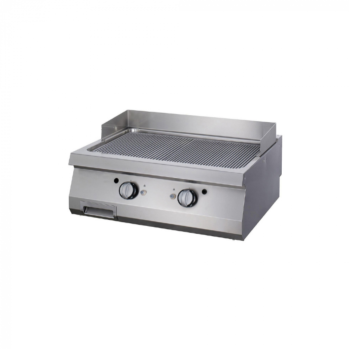 Gratar Fry-top pe gaz striat de banc, 800x900x280 mm, 18 kW, linia 900 [2]