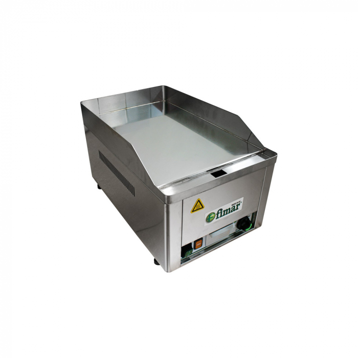 Gratar fry-top pe gaz suprafata cromata neteda, 325×480 mm, 4 kW, FRY1LC [1]