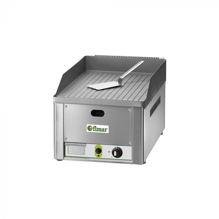 Gratar fry-top pe gaz suprafata fonta striata, 325×480 mm, 4 kW, FRY1RM [1]