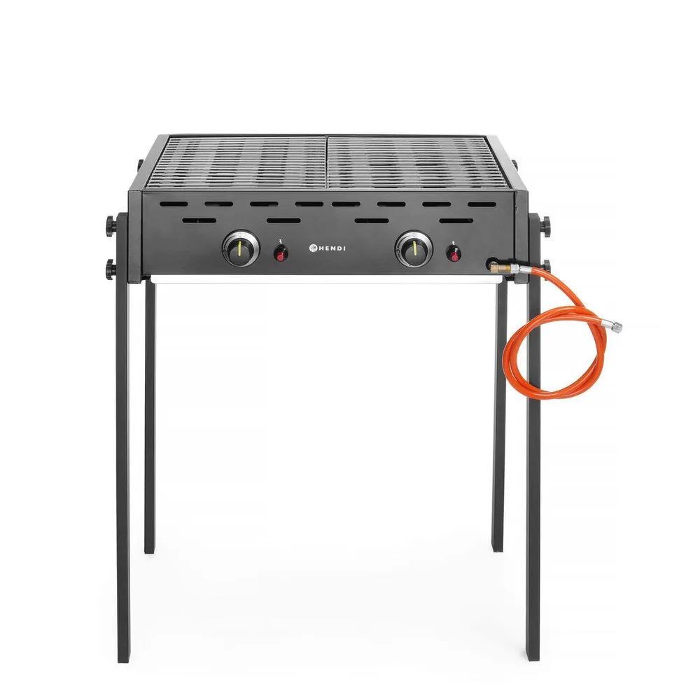Gratar gaz Roast-Master Pro Black, 11.6 kW, 2 zone, inox [4]