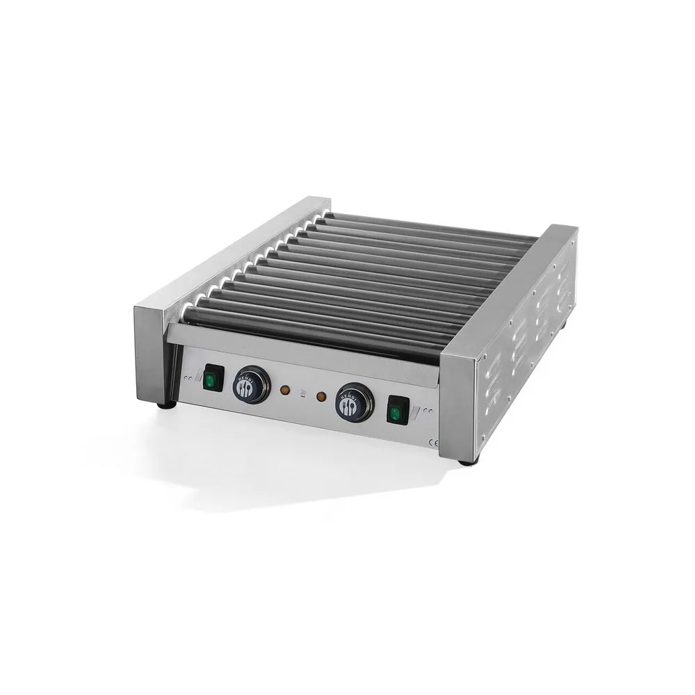 Grill cu 14 role pentru carnati, 1480W, 520x650x176 mm [1]