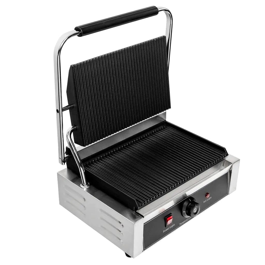 Grill electric contact 2,3kW, 230V cu placi de grilaj [4]
