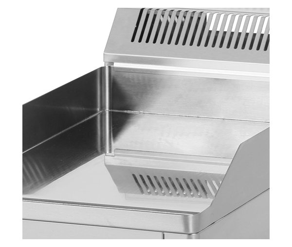 Grill Fry-top electric cromat neted 480x650 mm, linia 600, FTHC60EL [3]
