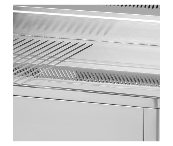 Grill Fry-top electric cromat neted-striat, 6 kW, 480x650 mm, linia 600, FTHRC60EL [3]