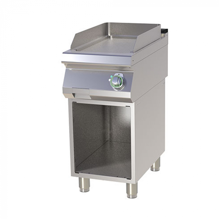 Grill Fry-top electric neted 560x370 mm cu suport, 4,5 kW, linia 700, FTH740E [1]
