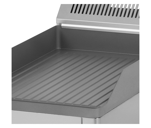 Grill Fry-top electric striat 480x320 mm, 3 kW, linia 600, FTR30EL [3]
