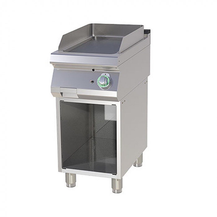 Grill Fry-top gaz neted 560x370 mm cu suport, 7 kW, linia 700, FTH740G [1]
