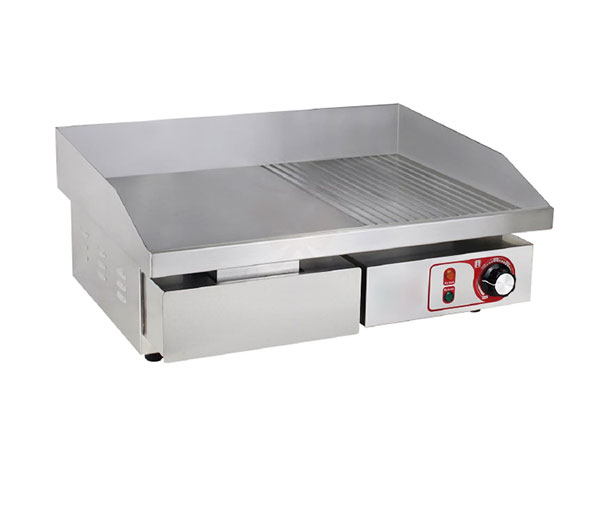 Grill fry-top mixt 550×350 mm, 230V, 3kW, BGP-b [2]