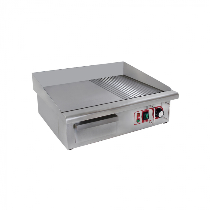 Grill fry-top mixt 550×365 mm, 230V, 3kW, BGP-IV [1]