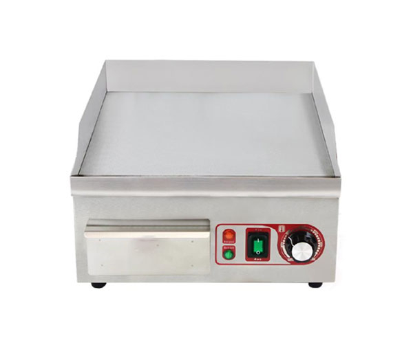 Grill fry-top neted 380×350 mm, 230V, 2kW, BHGP-1 [1]