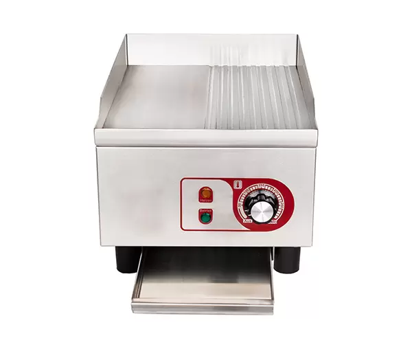 Grill fry-top neted-striat fonta 270×320 mm, 230V, 1,8kW, BHGP-5 [3]