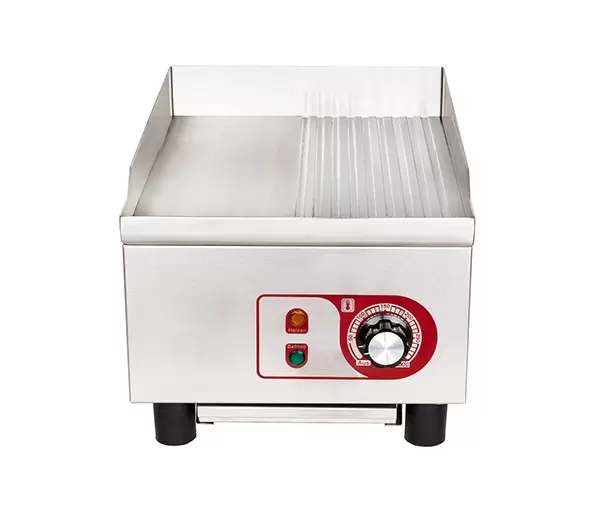 Grill fry-top neted-striat fonta 270×320 mm, 230V, 1,8kW, BHGP-5 [4]