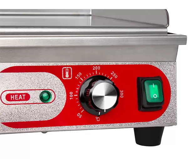 Grill fry-top neted inox 390×260 mm, 230V, 1,7kW, BHGP-7 [3]