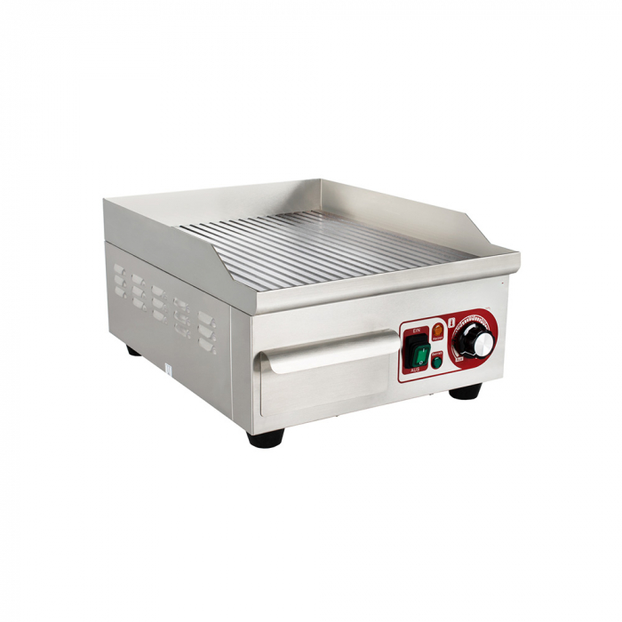 Grill fry-top striat 380×350 mm, 230V, 2kW, BHGP-3 [1]